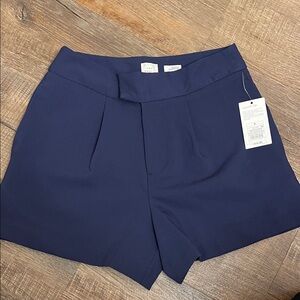 a new day Women's High Waist Navy Shorts